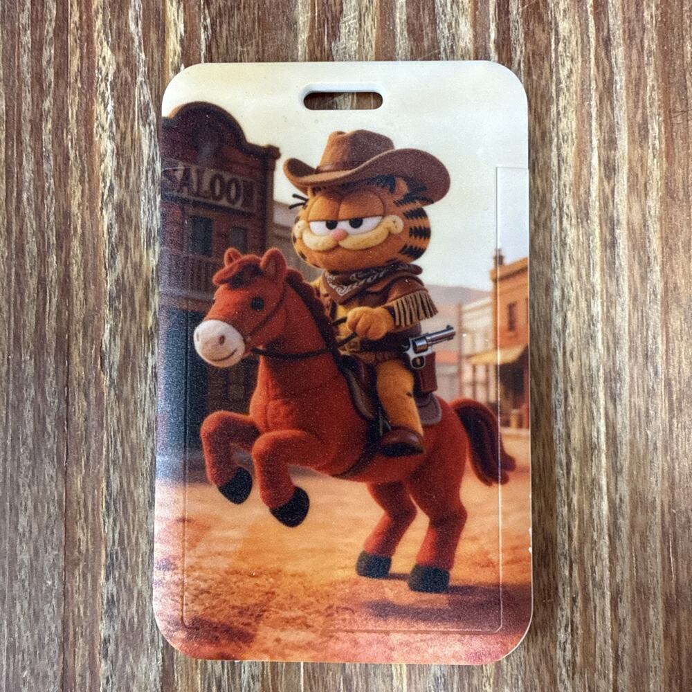 Garfield Badge ID Holder